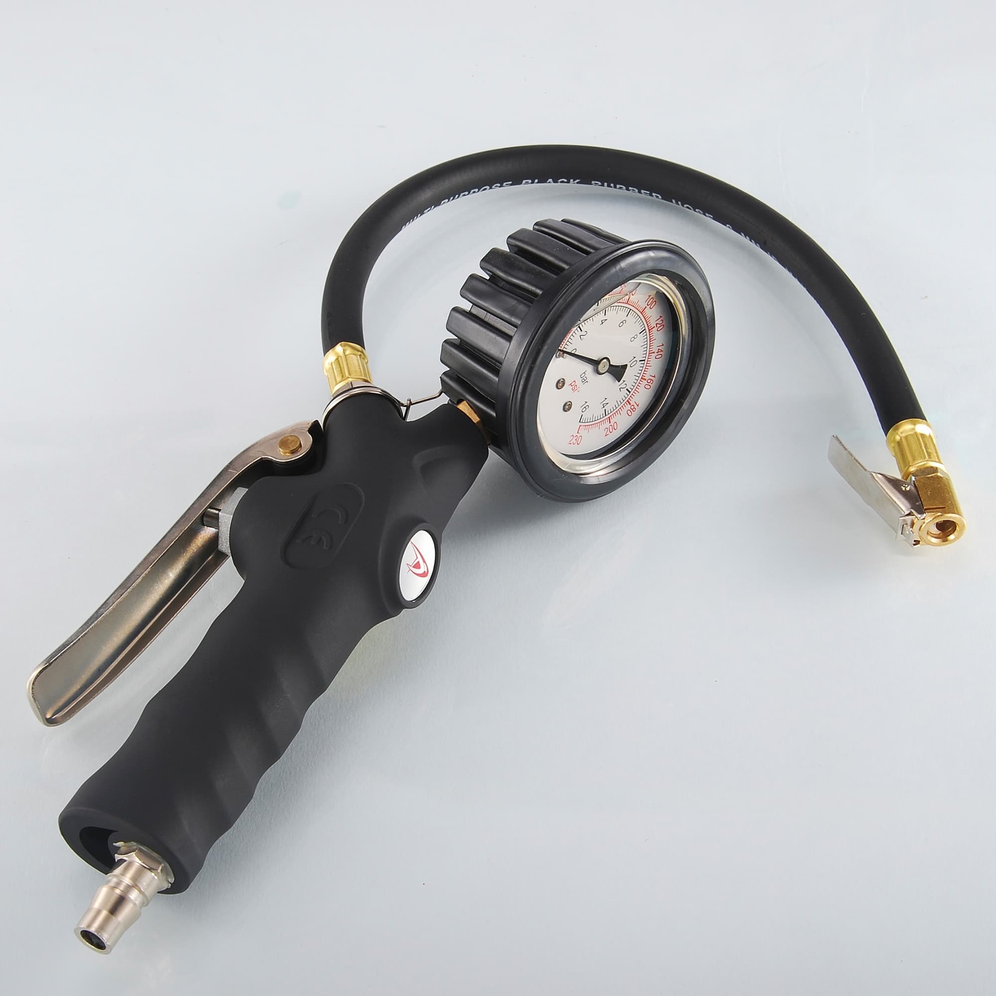 SEAPENG DP-702 Automatic Tire Inflator Gauge, 0-230 PSI - Image 3
