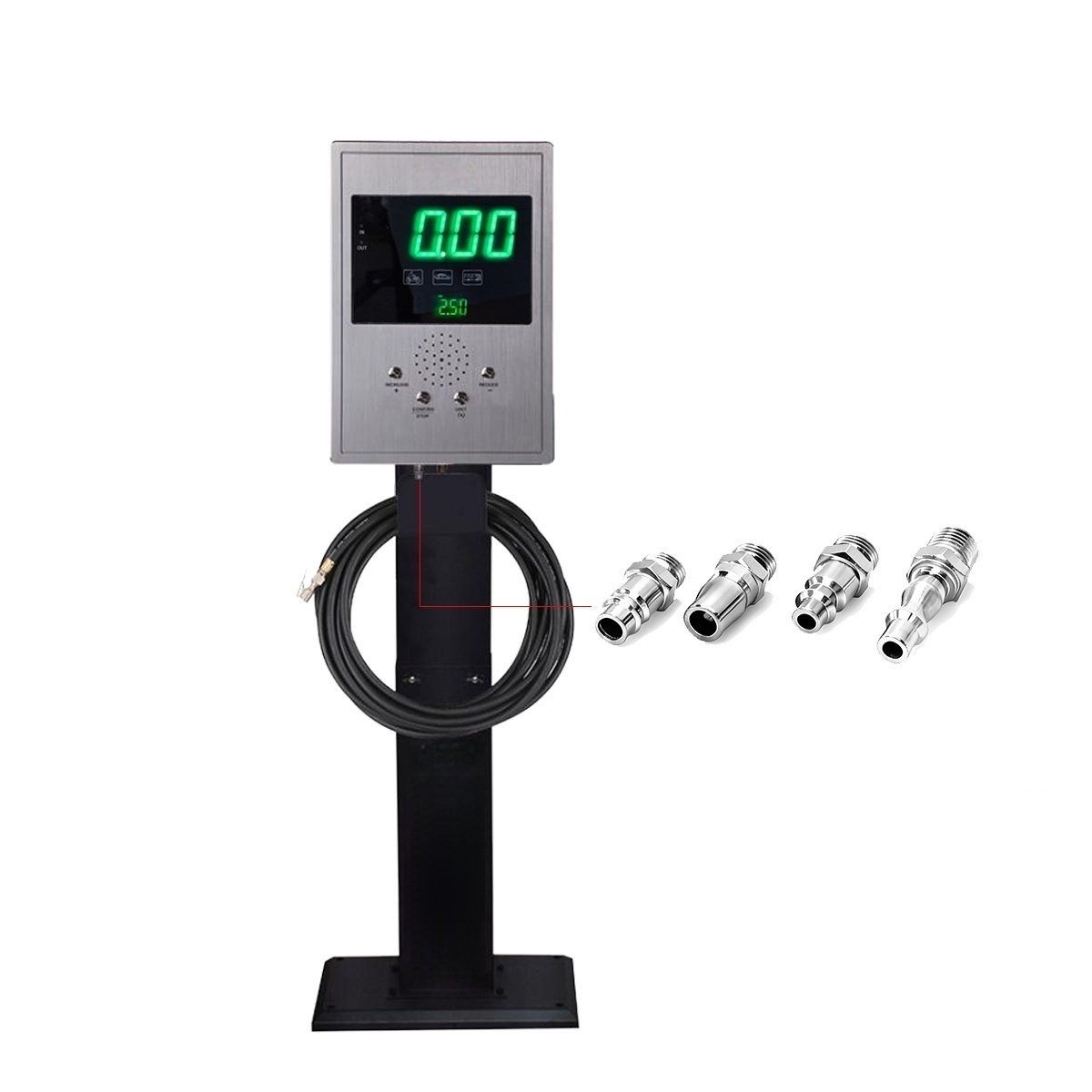 SEAPENG DP-Q01L Automatic Vertical Tire Inflator for Garages & Tire Shops - Image 6