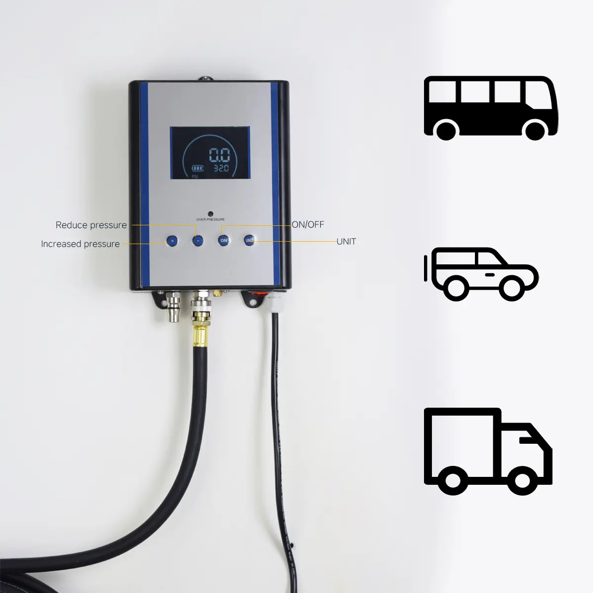 SEAPENG DP-Q04 Preset Automatic Tire Inflator - Image 5