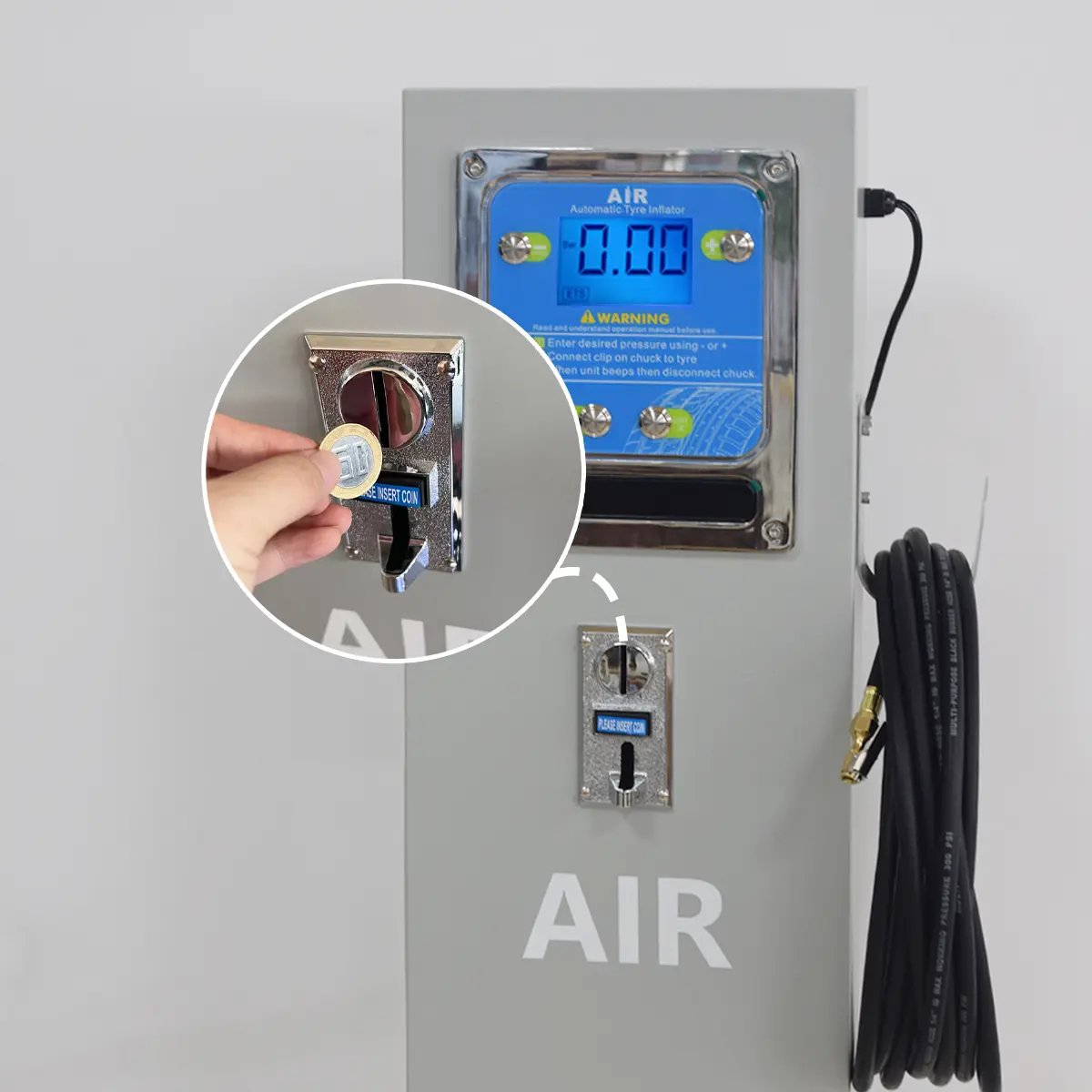 SEAPENG DP-Q08 High-Speed Vertical Tire Inflator - Image 3
