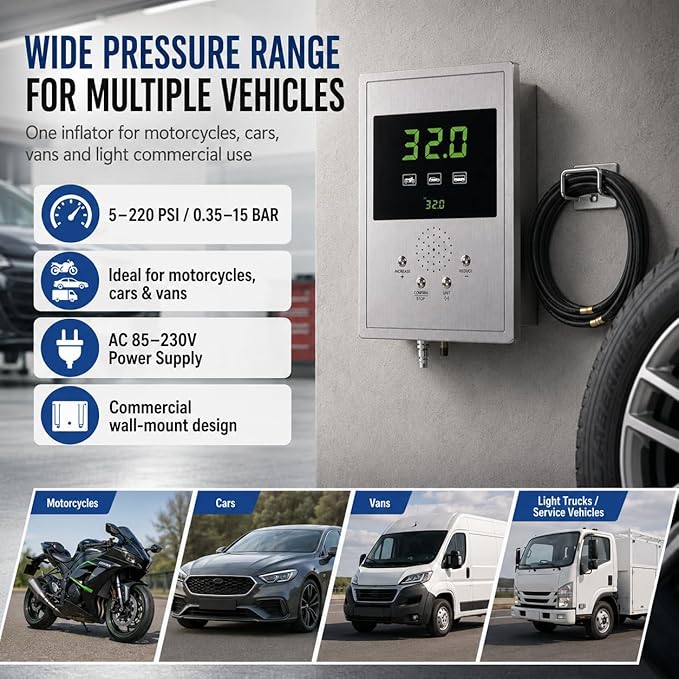 SEAPENG DP-Q01 Automatic Tire Inflator - Image 17